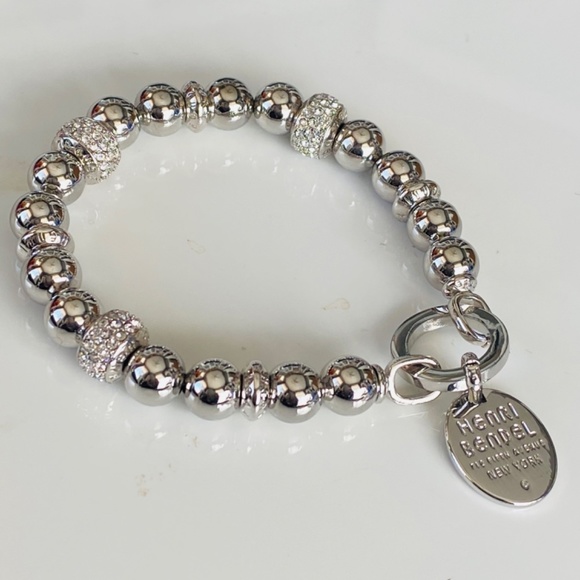 New Henri Bendel Beaded Influencer Bracelet with CZ Pave Crystals - Picture 13 of 14